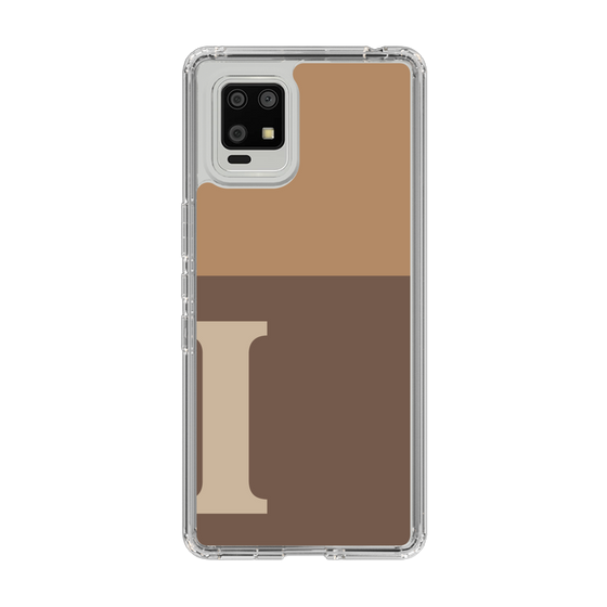 Slim Protection Case［ Original - initial two tone - I brown ］