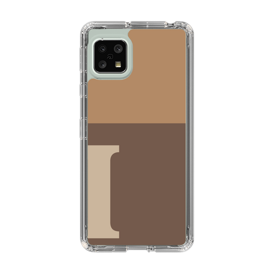 Slim Protection Case［ Original - initial two tone - I brown ］