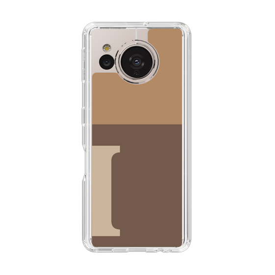 Slim Protection Case［ Original - initial two tone - I brown ］
