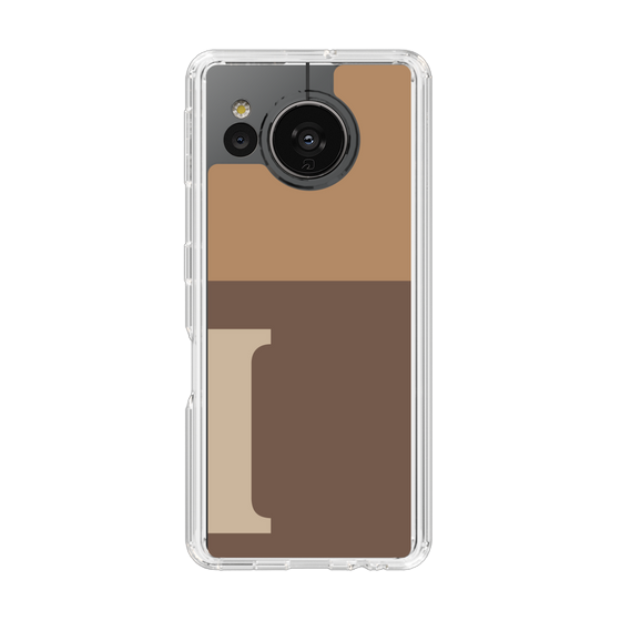 Slim Protection Case［ Original - initial two tone - I brown ］