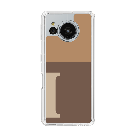Slim Protection Case［ Original - initial two tone - I brown ］