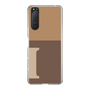 Slim Protection Case［ Original - initial two tone - I brown ］