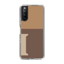 Slim Protection Case［ Original - initial two tone - I brown ］