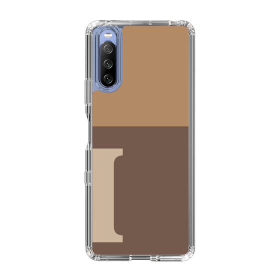 Slim Protection Case［ Original - initial two tone - I brown ］