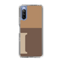 Slim Protection Case［ Original - initial two tone - I brown ］