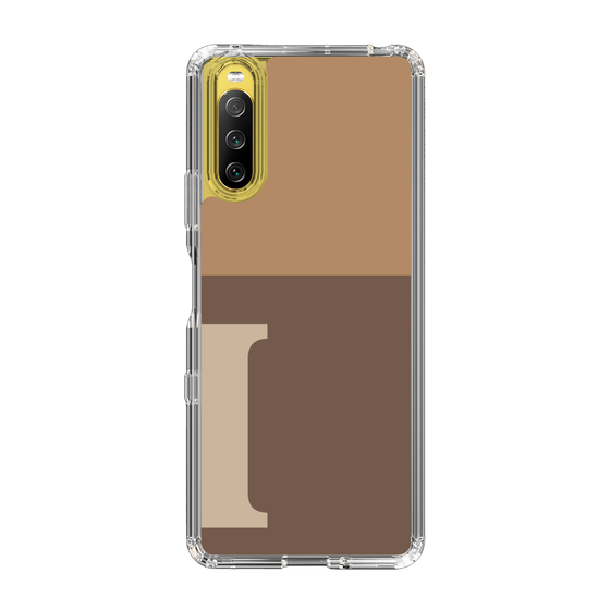 Slim Protection Case［ Original - initial two tone - I brown ］