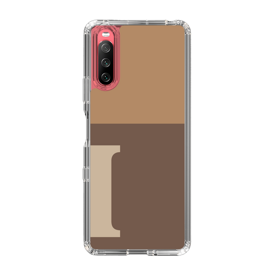 Slim Protection Case［ Original - initial two tone - I brown ］