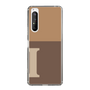 Slim Protection Case［ Original - initial two tone - I brown ］
