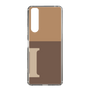 Slim Protection Case［ Original - initial two tone - I brown ］