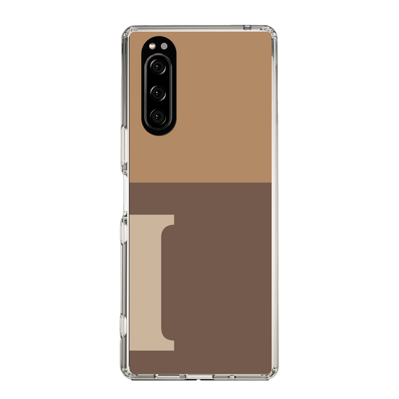 Slim Protection Case［ Original - initial two tone - I brown ］
