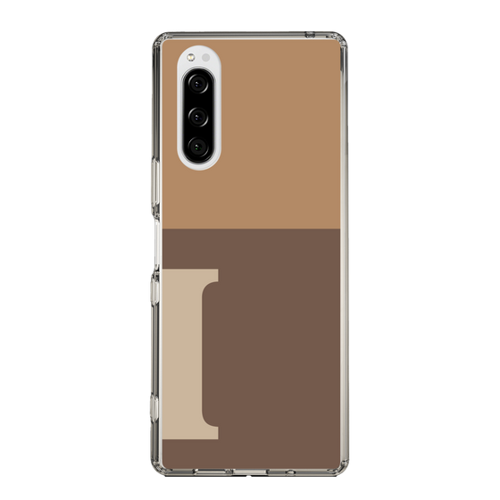 Slim Protection Case［ Original - initial two tone - I brown ］