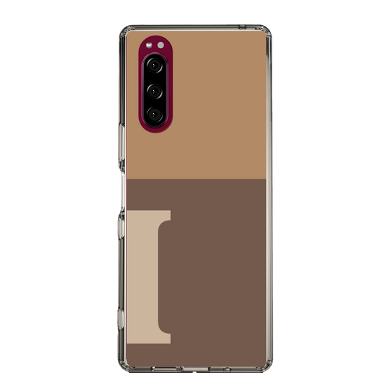 Slim Protection Case［ Original - initial two tone - I brown ］