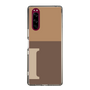 Slim Protection Case［ Original - initial two tone - I brown ］
