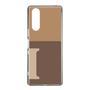 Slim Protection Case［ Original - initial two tone - I brown ］