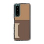 Slim Protection Case［ Original - initial two tone - I brown ］