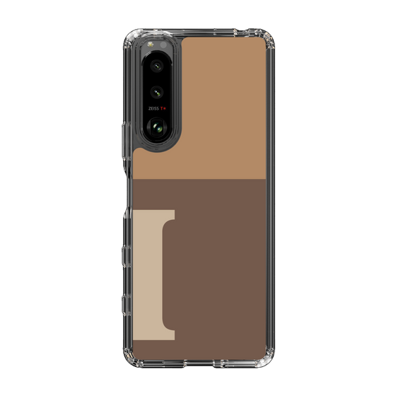 Slim Protection Case［ Original - initial two tone - I brown ］