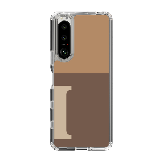 Slim Protection Case［ Original - initial two tone - I brown ］