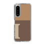 Slim Protection Case［ Original - initial two tone - I brown ］