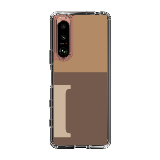 Slim Protection Case［ Original - initial two tone - I brown ］