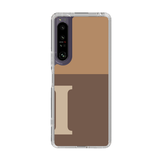 Slim Protection Case［ Original - initial two tone - I brown ］