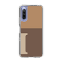 Slim Protection Case［ Original - initial two tone - I brown ］