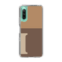 Slim Protection Case［ Original - initial two tone - I brown ］