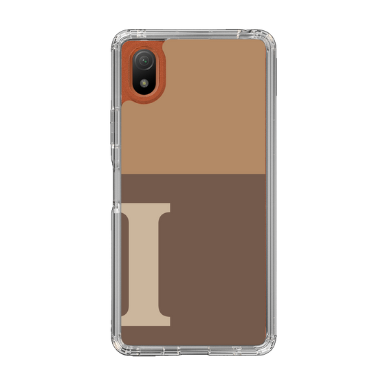 Slim Protection Case［ Original - initial two tone - I brown ］