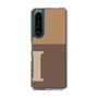 Slim Protection Case［ Original - initial two tone - I brown ］