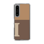 Slim Protection Case［ Original - initial two tone - I brown ］