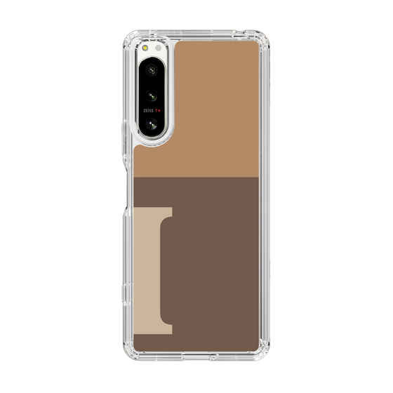 Slim Protection Case［ Original - initial two tone - I brown ］