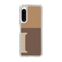 Slim Protection Case［ Original - initial two tone - I brown ］