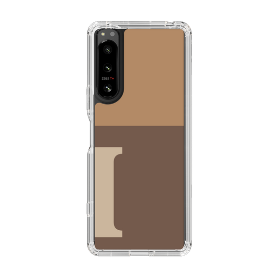 Slim Protection Case［ Original - initial two tone - I brown ］