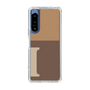 Slim Protection Case［ Original - initial two tone - I brown ］