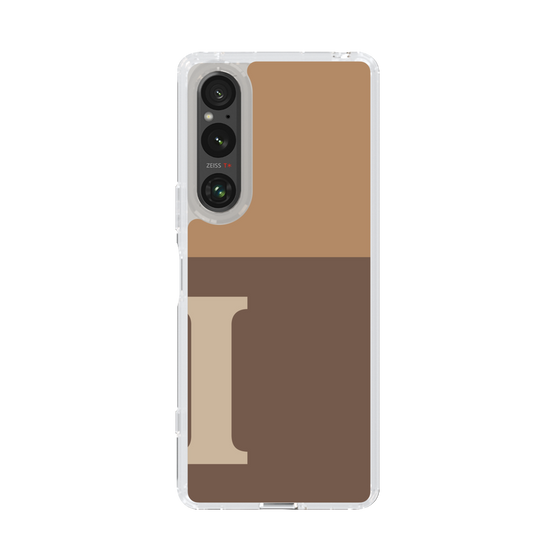 Slim Protection Case［ Original - initial two tone - I brown ］