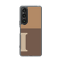 Slim Protection Case［ Original - initial two tone - I brown ］
