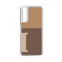 Slim Protection Case［ Original - initial two tone - I brown ］