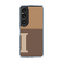 Slim Protection Case［ Original - initial two tone - I brown ］