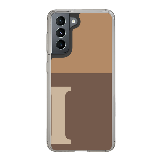 Slim Protection Case［ Original - initial two tone - I brown ］