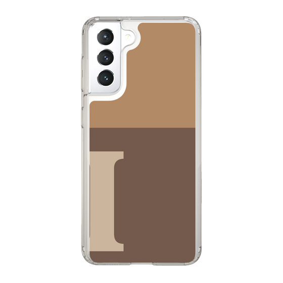 Slim Protection Case［ Original - initial two tone - I brown ］