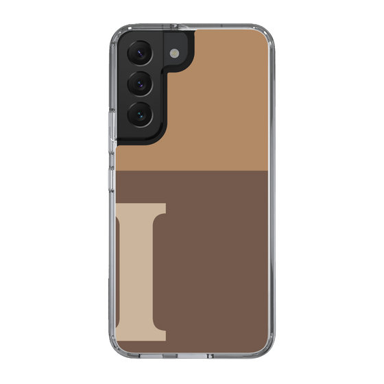 Slim Protection Case［ Original - initial two tone - I brown ］
