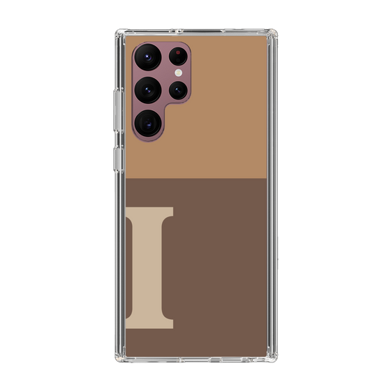 Slim Protection Case［ Original - initial two tone - I brown ］