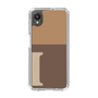 Slim Protection Case［ Original - initial two tone - I brown ］