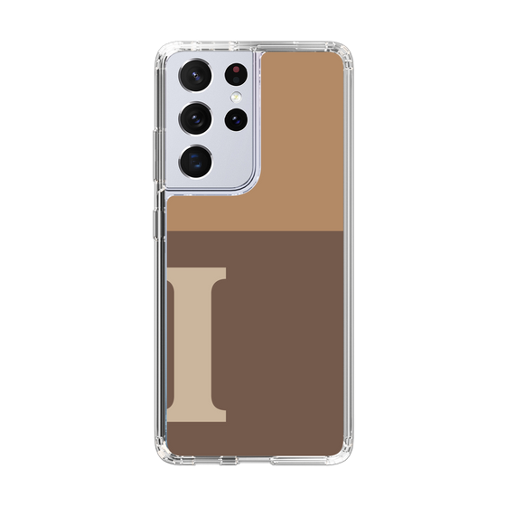 Slim Protection Case［ Original - initial two tone - I brown ］