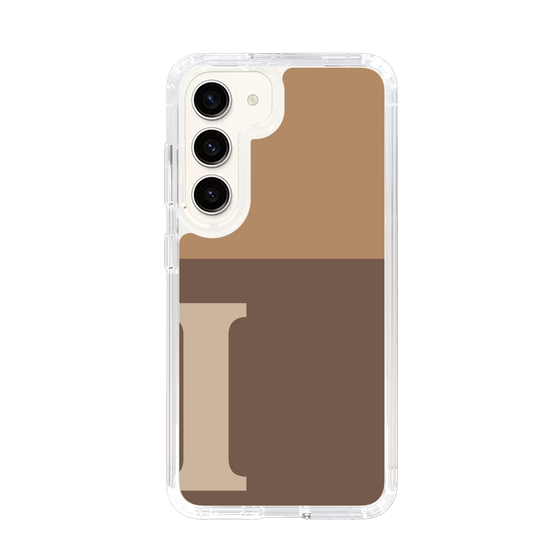 Slim Protection Case［ Original - initial two tone - I brown ］