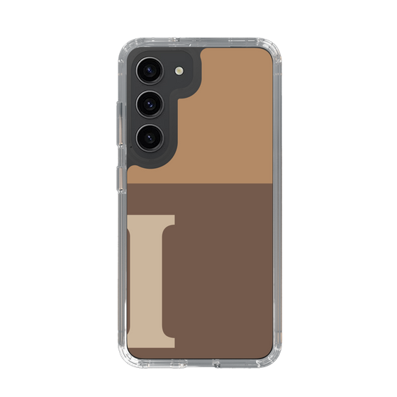Slim Protection Case［ Original - initial two tone - I brown ］