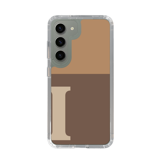 Slim Protection Case［ Original - initial two tone - I brown ］