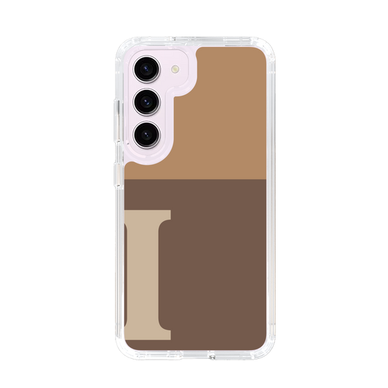 Slim Protection Case［ Original - initial two tone - I brown ］