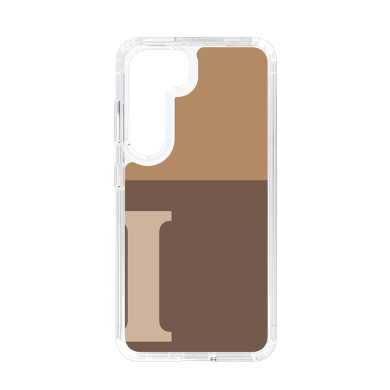 Slim Protection Case［ Original - initial two tone - I brown ］