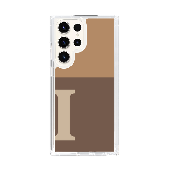 Slim Protection Case［ Original - initial two tone - I brown ］