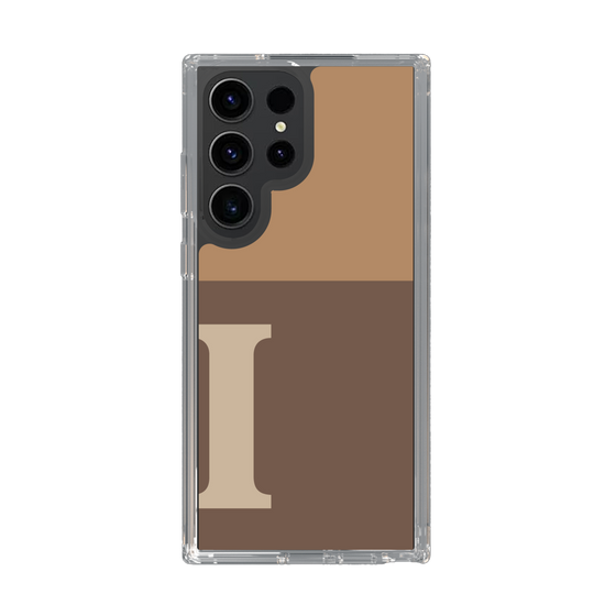Slim Protection Case［ Original - initial two tone - I brown ］